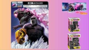 Gozilla x Kong: The New Empire Steelbook, Graphic Novel, Collectibles, More